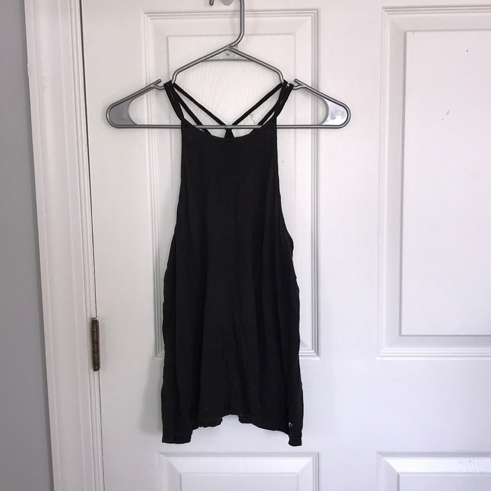 Black summer tank